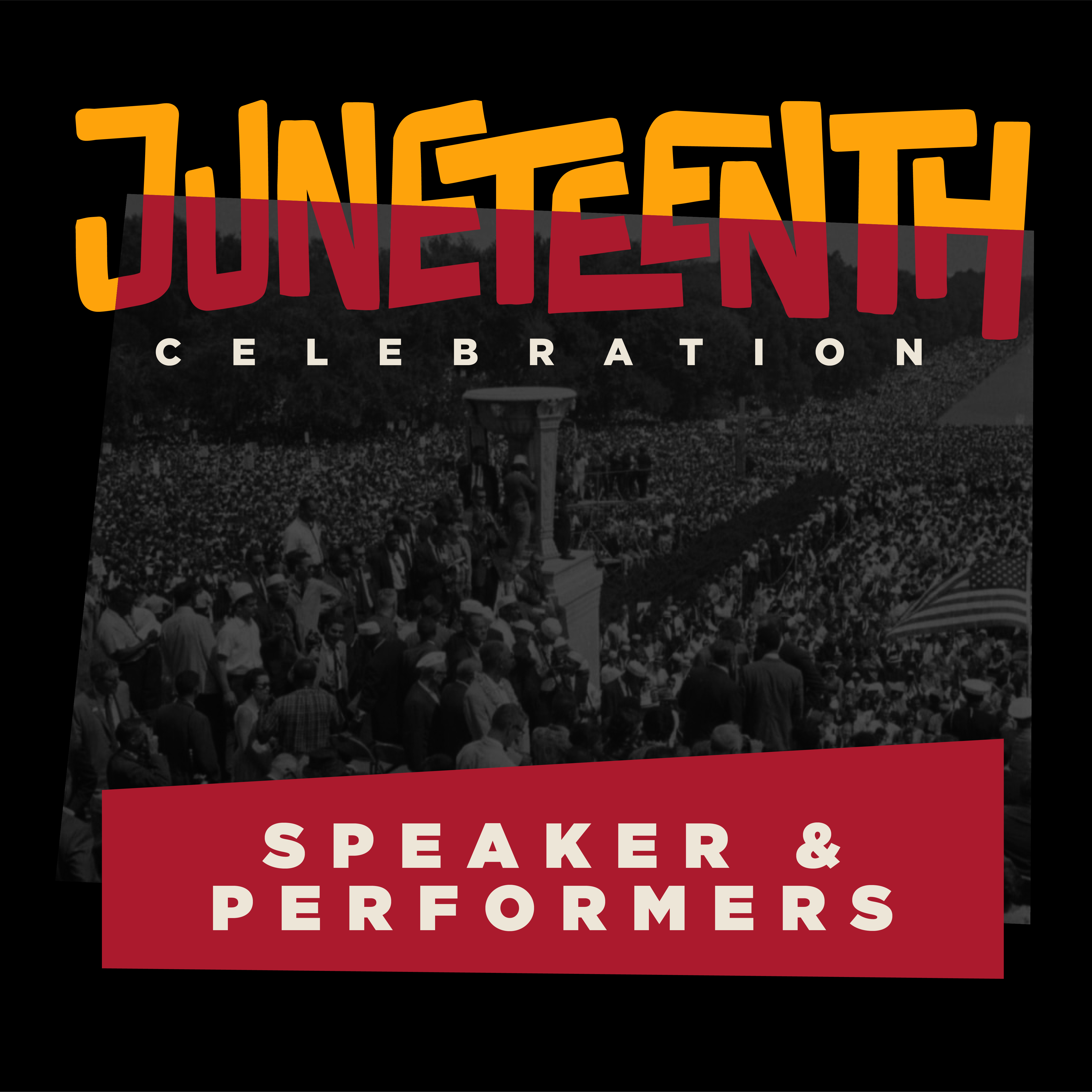 Juneteenth Celebration Speakers and Performers Image