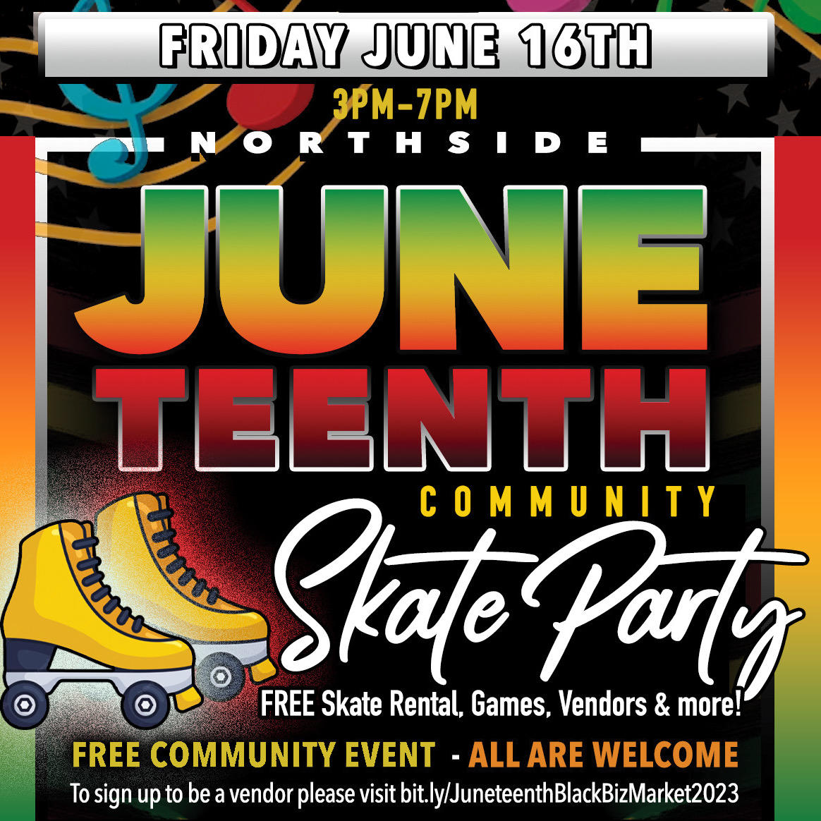 Northside Juneteenth Skate Party