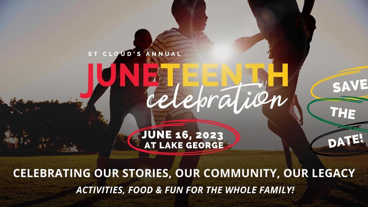 Flier for St. Cloud's Juneteenth Celebration